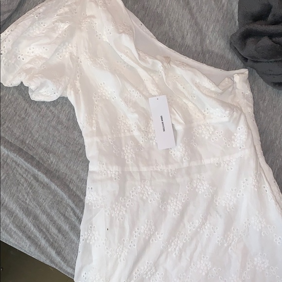 Urban Outfitters White Eyelet Dress - Picture 5 of 6
